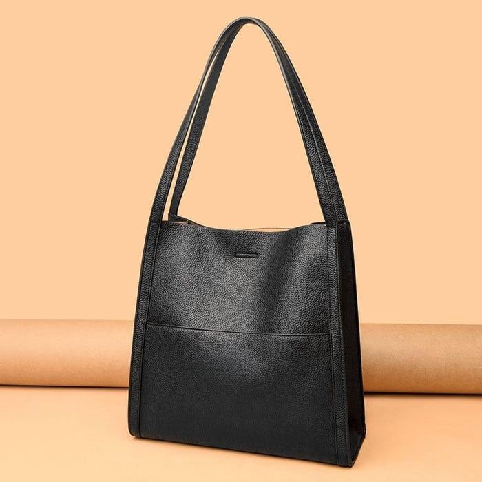 Ida | Sleek Leather Shoulder Bag