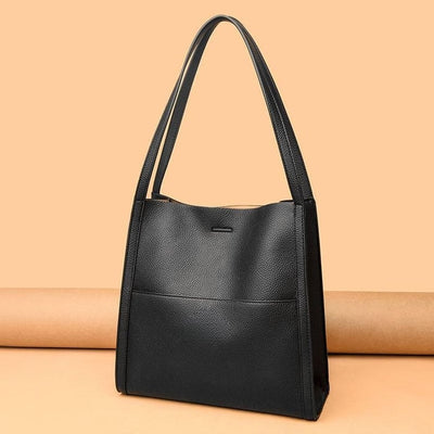Ida | Sleek Leather Shoulder Bag