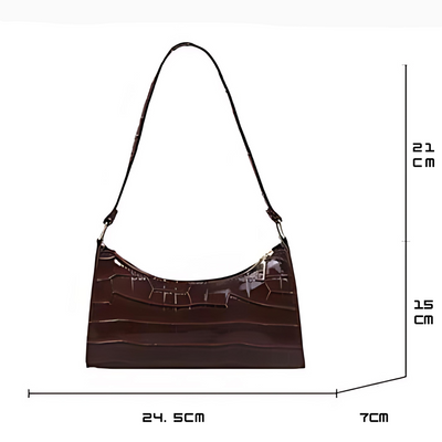 Liva | Croc-Embossed Mini Bag