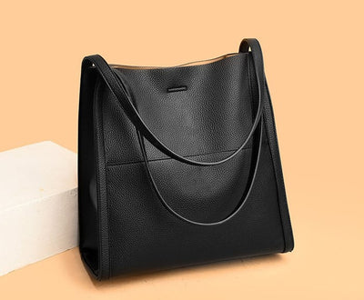 Ida | Sleek Leather Shoulder Bag