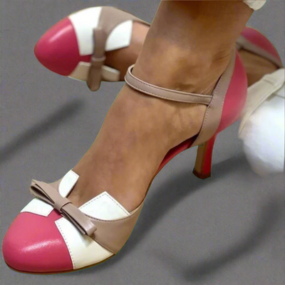 Lise | Elegant Color-Block Heels