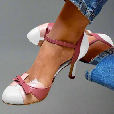 Lise | Elegant Color-Block Heels