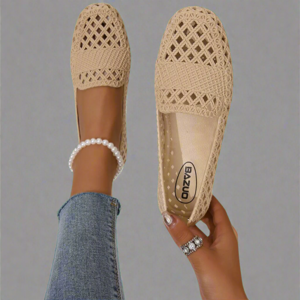 Tilda | Crochet Slip-On Flats