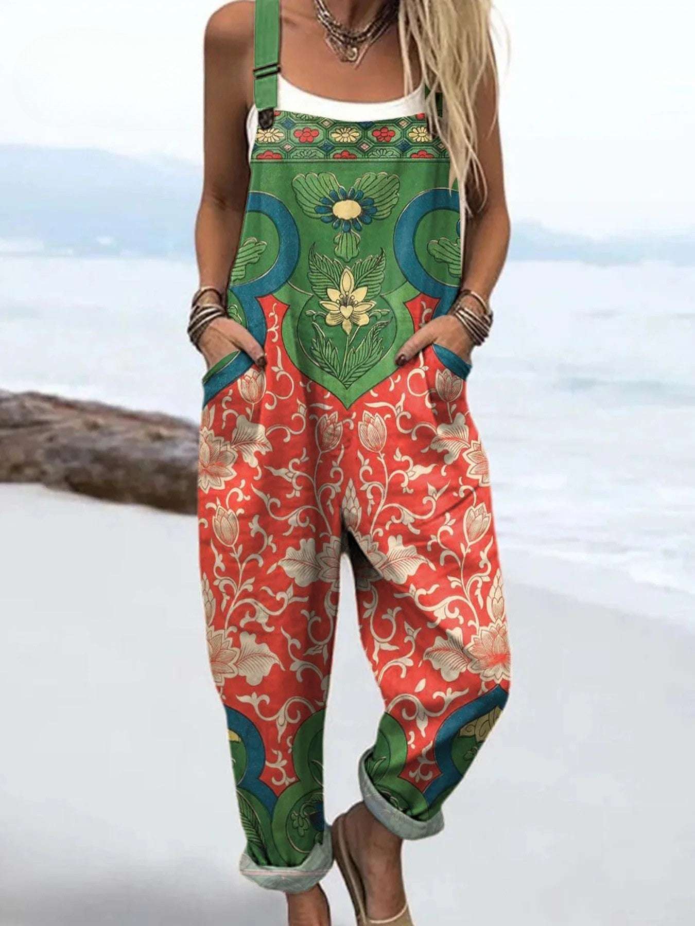 Sanne | Garden Bloom Boho Overalls