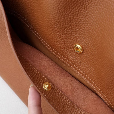Ida | Sleek Leather Shoulder Bag