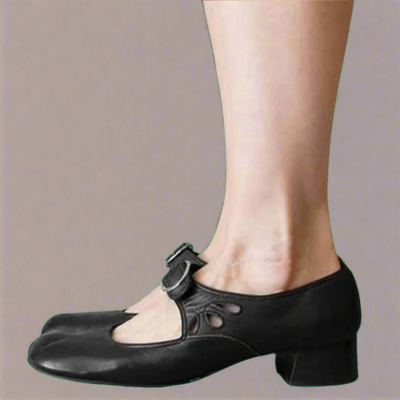 Ella | Mary Jane Block Heels