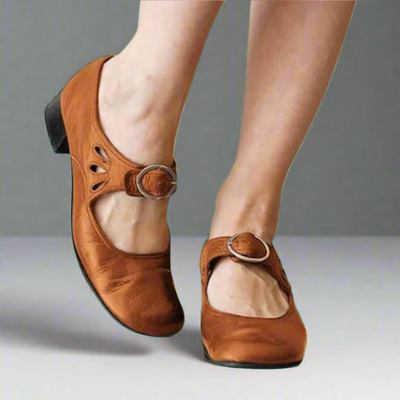 Ella | Mary Jane Block Heels
