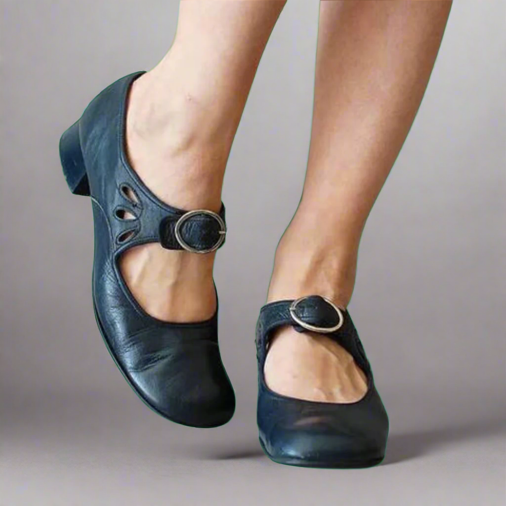 Ella | Mary Jane Block Heels
