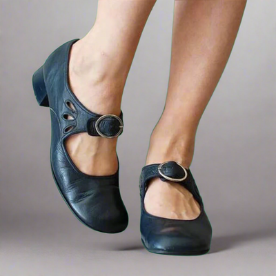 Ella | Mary Jane Block Heels