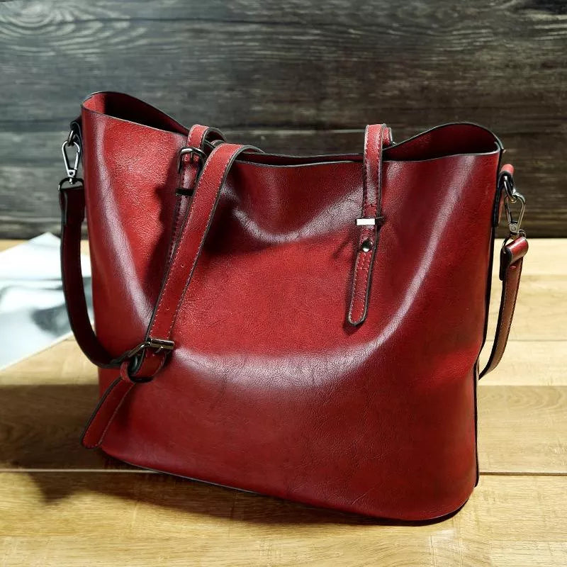 Mille | Sculpted Leather Tote