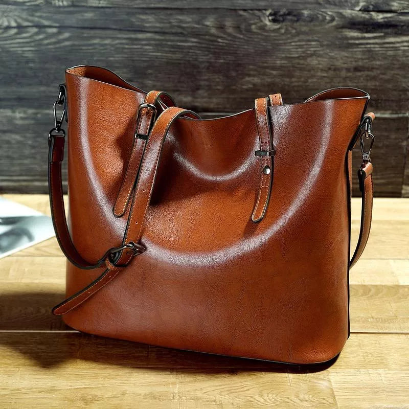 Mille | Sculpted Leather Tote