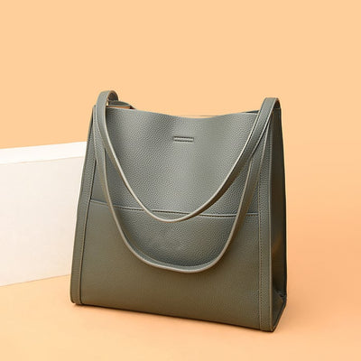 Ida | Sleek Leather Shoulder Bag