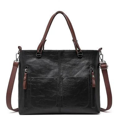 Ida | Classic Leather Tote Bag