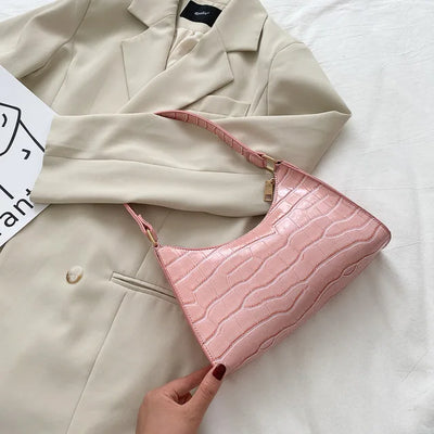 Liva | Croc-Embossed Mini Bag