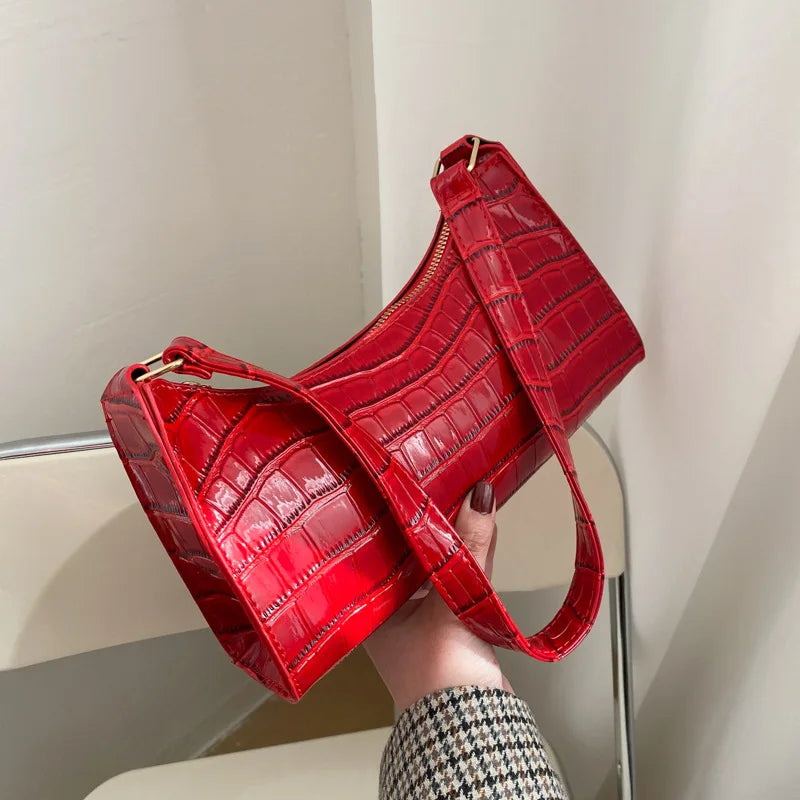 Liva | Croc-Embossed Mini Bag