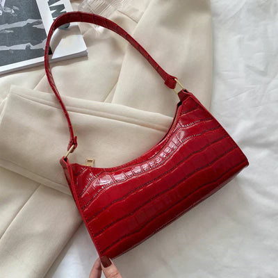 Liva | Croc-Embossed Mini Bag