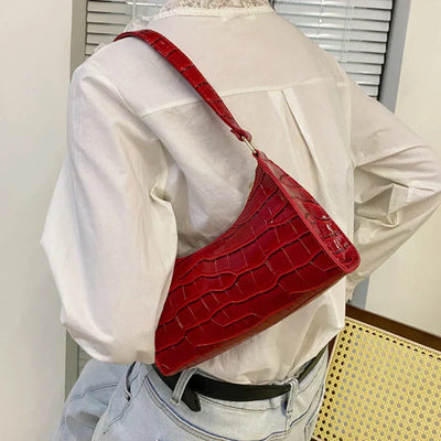 Liva | Croc-Embossed Mini Bag