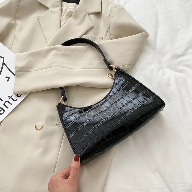 Liva | Croc-Embossed Mini Bag