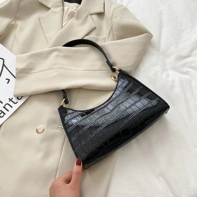 Liva | Croc-Embossed Mini Bag