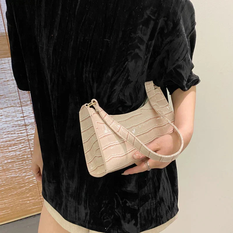 Liva | Croc-Embossed Mini Bag