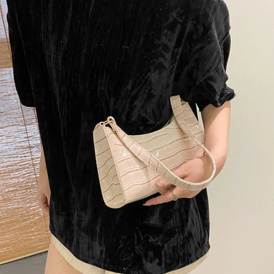 Liva | Croc-Embossed Mini Bag