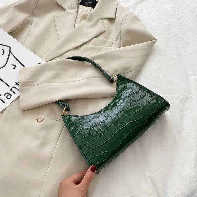 Liva | Croc-Embossed Mini Bag