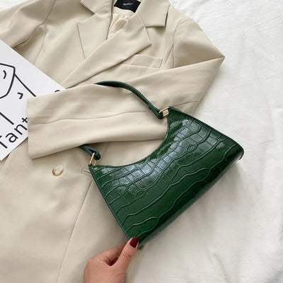 Liva | Croc-Embossed Mini Bag