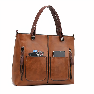 Emma | Elegant Leather Tote