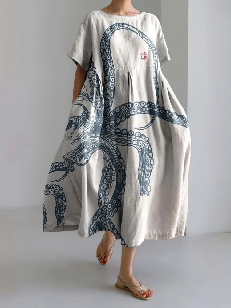 Octavia | Oceanic Elegance Kjole
