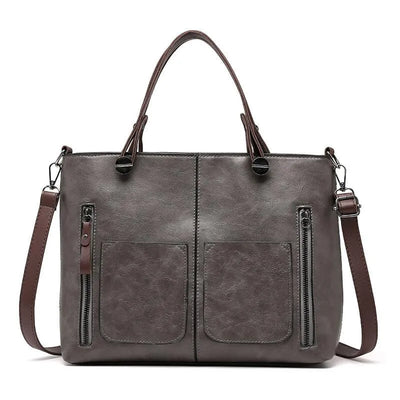 Ida | Classic Leather Tote Bag