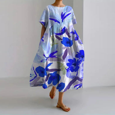 Agnete | Painter’s Bloom Dress