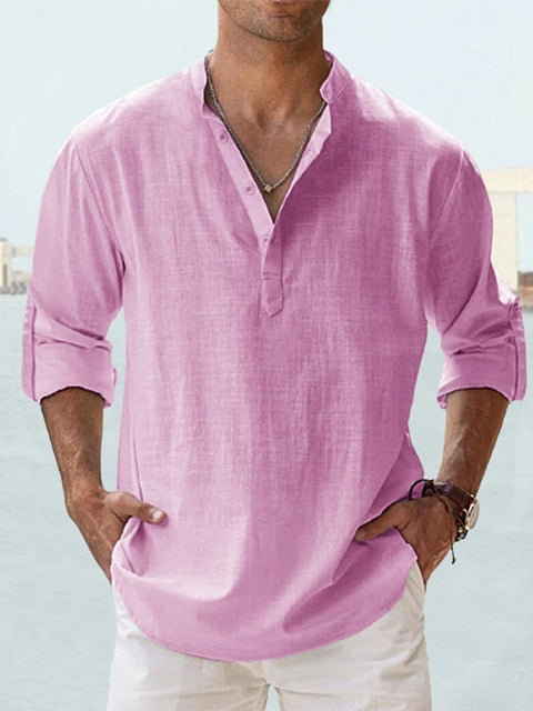 Johan | Afslappet Henley-skjorte